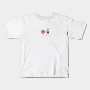 Better together | Coffee & Donut - A Love Story Kids T-Shirt